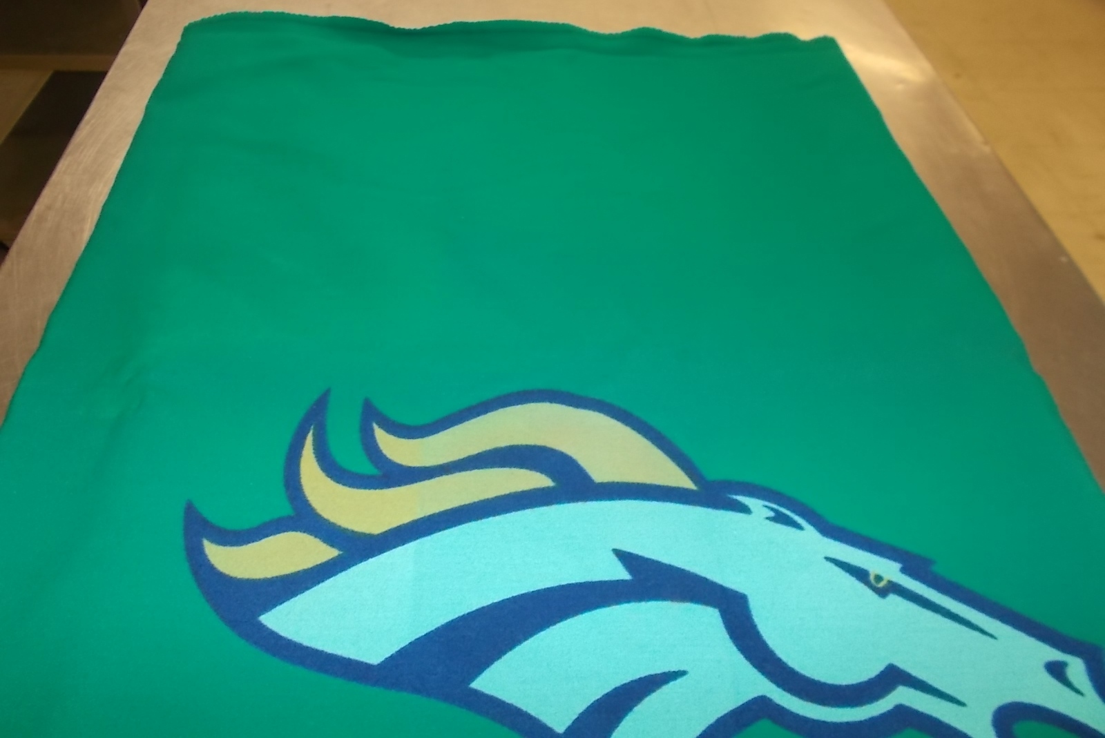 broncos pool table felt